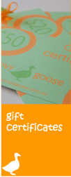 Gift certificates